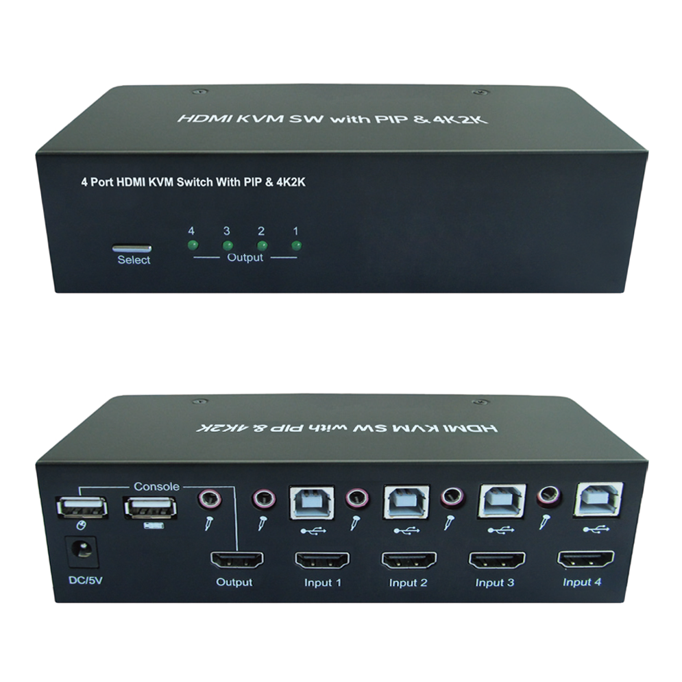 4 Port HDMI KVM Swi