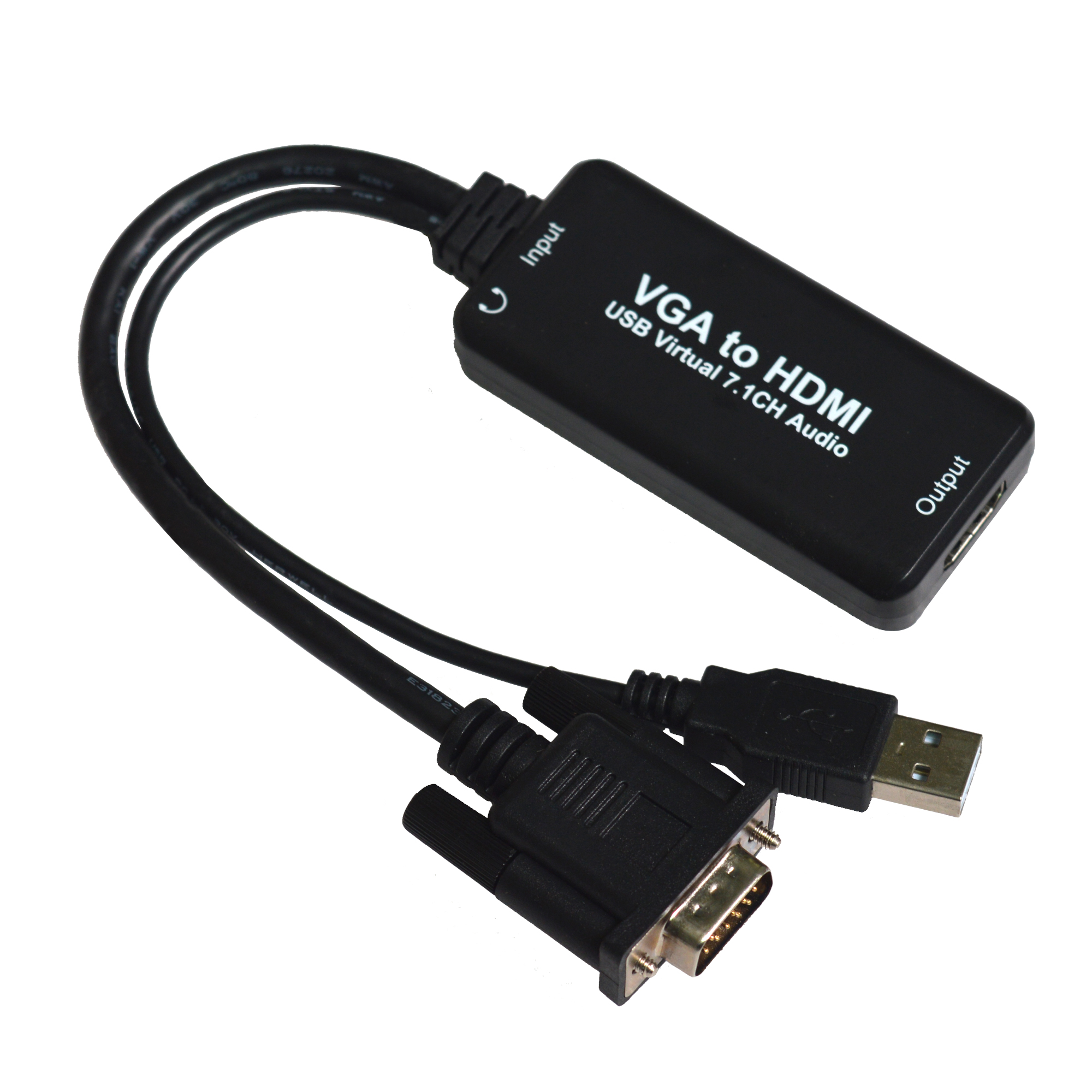 VGA To HDMI & A