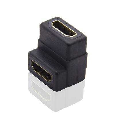90° HDMI A母转A母（无耳）