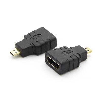 180° HDMI A母转D公（方型）